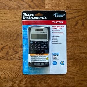 Texas Instruments TI-30XIIS Scientific Calculator Brand New in Package Black